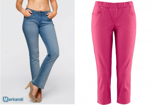 Sommer Hosen Jeans Leggings Mix für Damen - Kleidung Schmuck Accessoires - goerlitz