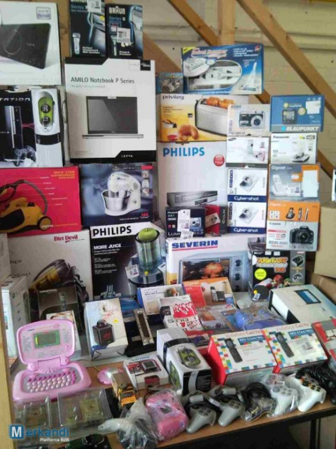 Mix Bosch Siemens AEG Philips - Dirt devil - JVC Palettenware - Tv Hifi Video Audio - Goerlitz