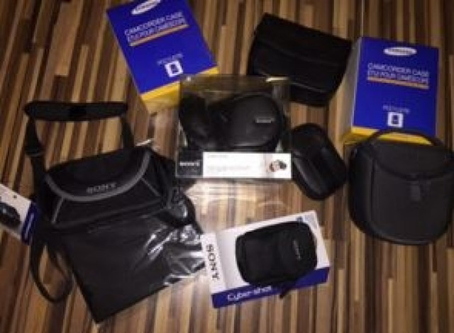 Samsung Sony Kamera Taschen aus Leder Restposten - Foto Film Cam Optik - goerlitz