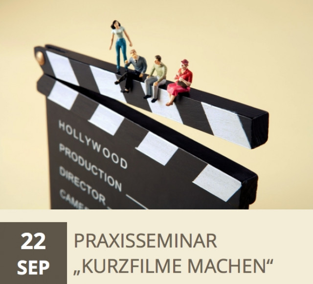 Praxisseminar  Kurzfilme machen  in Bochum 22 - 29 SEPTEMBER - Lernen Lehren Lesen - Bochum
