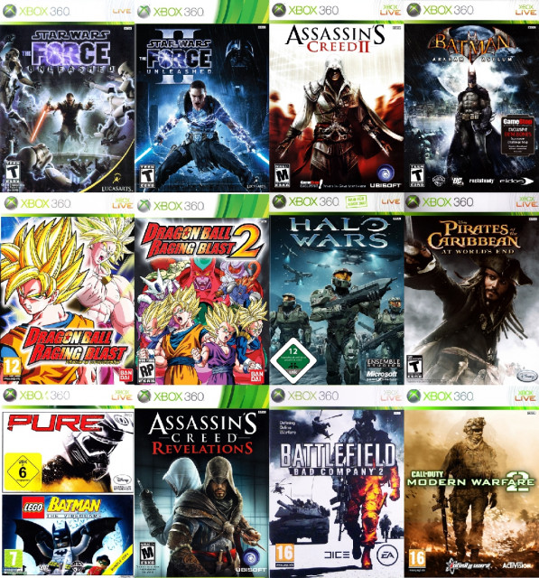 Xbox 360 Spiele 7€ je Stück (Versand und Paypal möglich) - Tv Hifi Video Audio - Riegelsberg