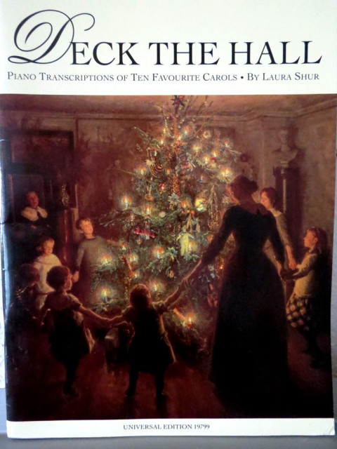 Weihnachtslieder: Deck the hall, Piano transcriptions S. 35 / € 7, - - Musik - Walddorfhäslach
