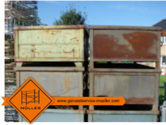 Stabelbox mit Klappe,Stabelbehälter, Transportbox, Box,  - Handwerk Hausbau Garten - Stuttgart
