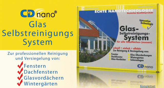 CDi Nano  - professionelle Reinigung und Versiegelung von Glasflächen - Top Foli - Handwerk Hausbau Garten - Mönchengladbach