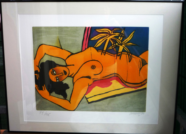 Lithographie von G. B. Corneille - Sammlungen - Magdeburg