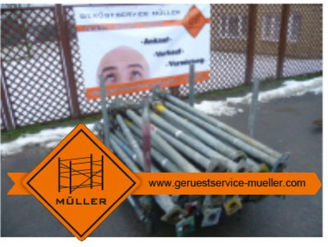 Baustützen verzinkt,Schalungsstützen, Stahlrohrstutzen, Aussteifer, Spriese, , - Handwerk Hausbau Garten - Hannover