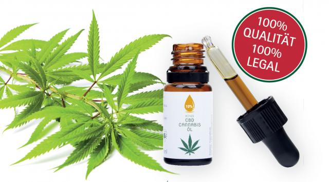 Cannabis (CBD) Öl 10% - Made in Germany - Wellness Gesundheit - Hamm
