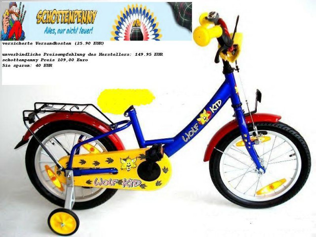 NEU-Unser Top - Angebot 16 Zoll Falter Kinderfahrrad NEU  - Fahrraeder - Essen